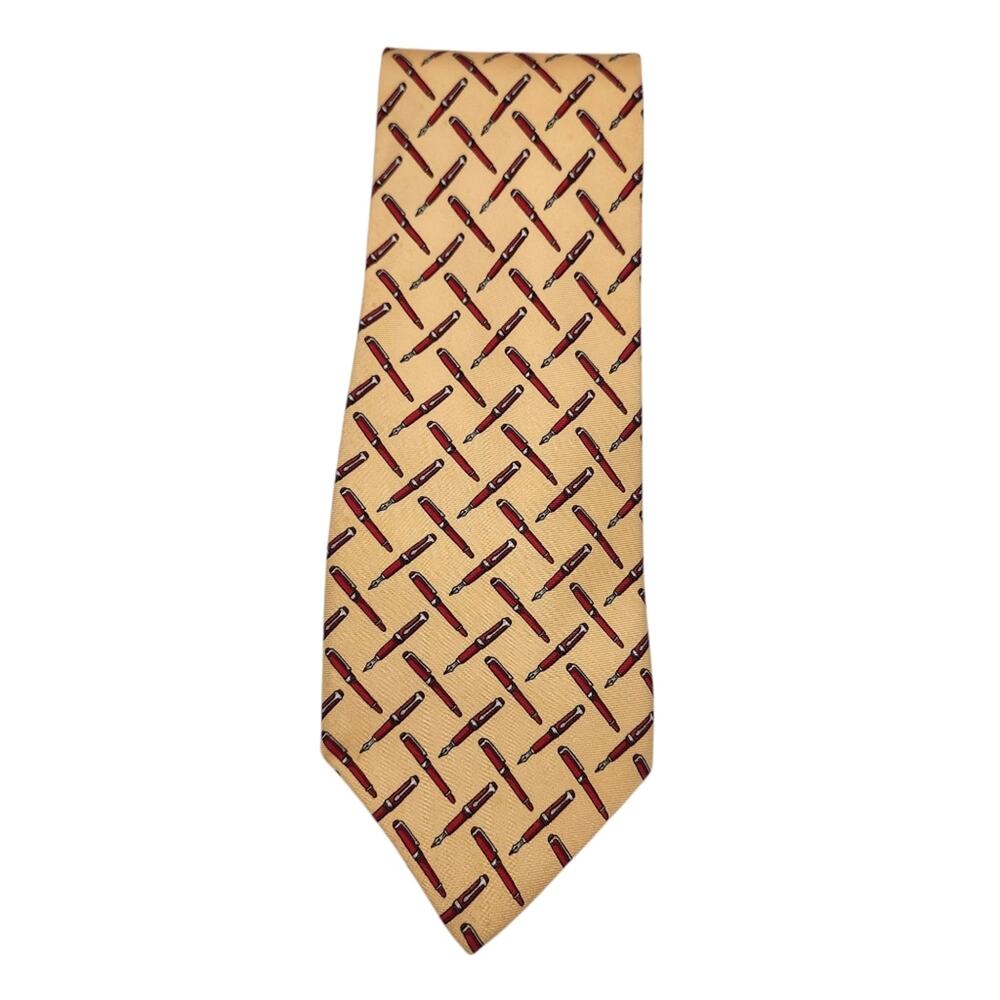 BALLY‎ Silk Printed Tie 59" Business Office Designer